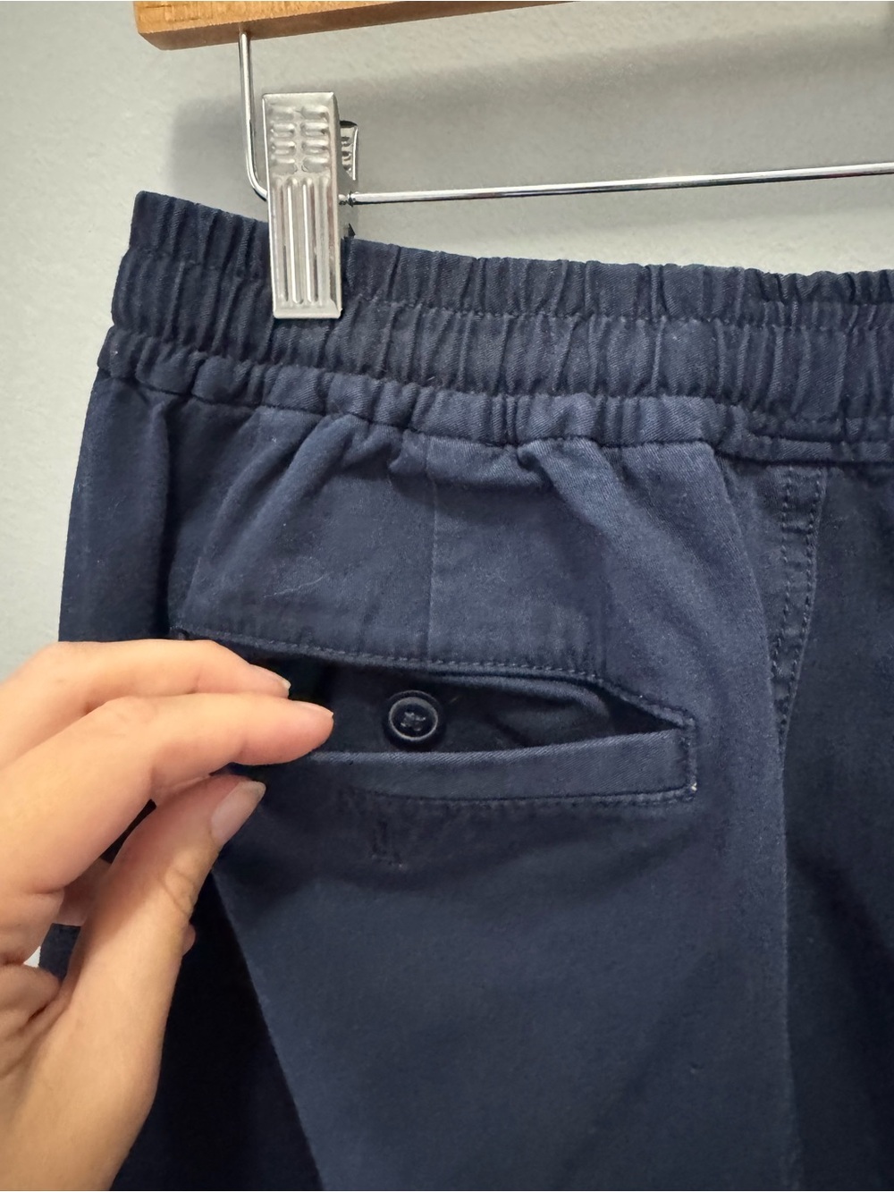 J.Crew Men's Navy Drawstring Pants - Small - Picture 6 of 6